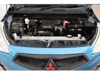 2015 Mitsubishi Attrage 1.2 GLS Sedan สีน้ำเงิน เกียร์ออโต้ รถอีโค่คาร์ที่ประหยัดเชื้อเพลิง และกว้างนั่งสบาย รูปที่ 3